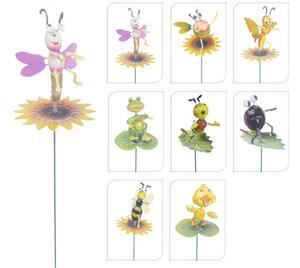 Decoratiune gradina Karll fluture/libelula/albina/broasca/pasare/furnica