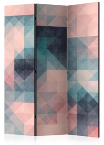 Paravan - Pixels (Green and Pink) [Room Dividers]