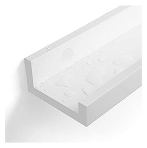 Set 2 rafturi suspendate, Songmics, LWS60WT, Alb, 60 x 10 cm