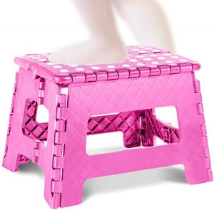 Scaun pliabil pentru copii Cliusnra, plastic, 32 x 24,8 x 22,8 cm