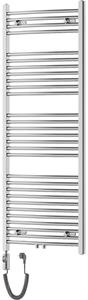Mexen Ares, element electric de încălzire 1500x600 mm + tijă de încălzire 600 W, crom, W102-1500-600-2600-01
