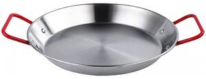 Tigaie Paella, otel, argintiu, 34 cm