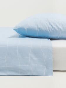 Sinsay - Set lenjerie de pat din bumbac - albastru-pal