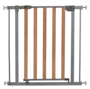 Poartă Siguranţă - Wood Lock Safety Gate/Silver - 75 - 80 cm