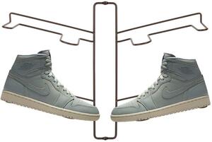 Pantofar mDesign, metal, bronz, 44,5 x 32,2 cm