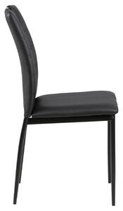 Set 4 scaune sufragerie Dia 53x43,5x92 cm Negru