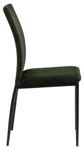 Set 4 scaune sufragerie Demina 53,5x43,5x91,5 cm Verde inchis
