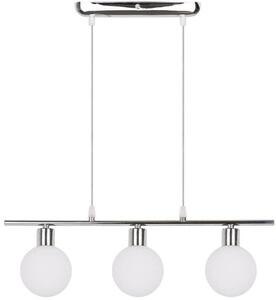 Candellux Oden lampă suspendată 3x40 W alb-crom 33-03263