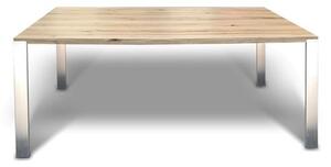Masa fixa 200 cm, lemn masiv, natur Georg Inox