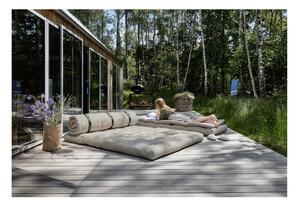 Canapea extensibilă adecvată pentru exterior Karup Design Design OUT™ Buckle Up Beige, bej