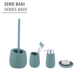 Suport pentru periuța de dinți albastru deschis din ceramică Badi – Wenko