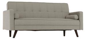Canapea extensibila Otisa 189 cm material gri maro