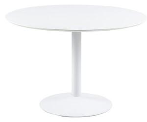 Masa dining rotunda 110 cm alb Ibiza