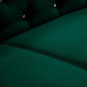 Coltar extensibil forma U verde inchis Versace