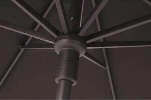 Umbrelă de soare gri 360x220 cm Asymetriq - Madison