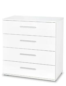 Comoda Lima KM3, alb, PAL, 77x40x82 cm