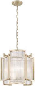 Zuma Line Sergio lampă suspendată 3x60 W transparent-auriu P0528-03A-V6AC