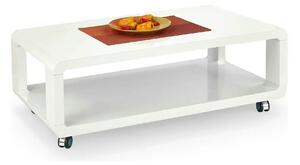Masuta cafea FUTURA, alb, 105x58x38 cm