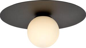 Emibig Solar lampă de tavan 1x10 W negru-opal 1127/1