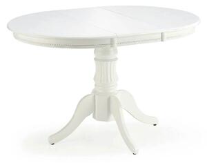 Masa extensibila alb WILLIAM, 90/124x90x75 cm