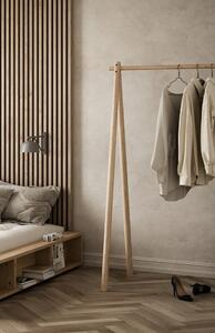 Suport pentru haine negru din lemn de pin Hongi - Karup Design