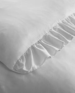 Lenjerie de pat din bumbac Bianca Frill, 135 x 200 cm, gri