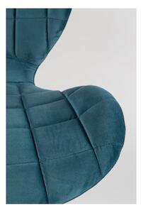Set 2 scaune Zuiver OMG Velvet, albastru