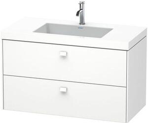 Duravit Brioso lavoar cu dulap 100 cm alb BR4607O1818