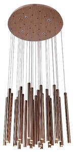 MaxLight Organic Copper lampă suspendată x3 W cupru P0174D