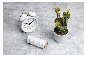 Ceas alarmă Karlsson Classic, alb, ⌀ 10 cm