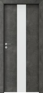 PORTA DOORS Set usa interior porta focus model 2.0, folie cpl si toc cpl 75-95 mm, fara maner, sticla mata