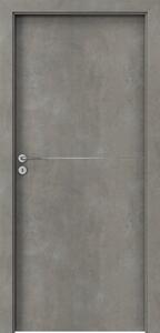 PORTA DOORS Set usa interior porta line model f.1, finisaj portalamino si toc porta system 75-95 mm, fara maner