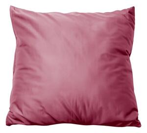 Față de pernă din satin de bumbac - Dusty rose | 40 x 40 cm