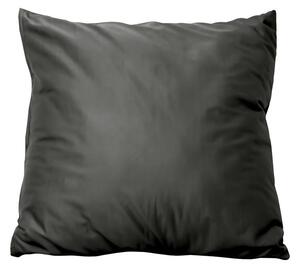 Față de pernă din satin de bumbac - Stone grey | 50 x 50 cm