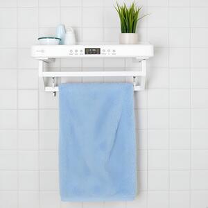 Uscator prosop baie sau bucatarie cu sterilizator UV, pe perete, 60 cm, 450W, ElectricSun PREMIUM alb