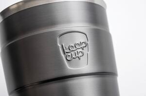 Cană de voiaj cu capac KeepCup Nitro Thermal, 454 ml, gri