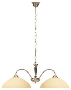 Rabalux Regina lampă suspendată 2x60 W alamă-cremos 8177