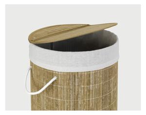 Coș din bambus pentru rufe Wenko Bina, 55 l