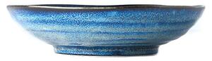 Farfurie adâncă din ceramică MIJ Indigo, ø 21 cm, albastru