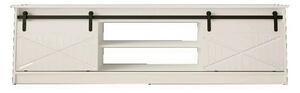 Comoda TV GRANERO, alb, PAL laminat, 200x35x57 cm