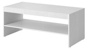 Masuta cafea PAFOS, alb, PAL laminat, 120x56.5x50 cm