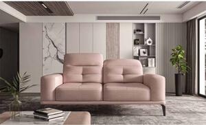 Canapea fixa 2 locuri roz prafuit Torrense