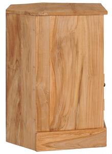 Servanta de colt, 60 x 45 x 60 cm, lemn masiv de tec - V288898V