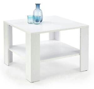 Masuta cafea KWADRO, alb, 70x70x53 cm
