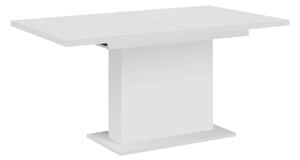 Masa extensibila BOBA, alb, DTD laminat, 160/200x90x77 cm
