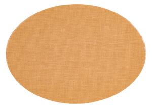 Suport pentru farfurie Tiseco Home Studio Oval, 46 x 33 cm, maro