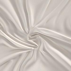 Kvalitex Cearșaf satinat Colecția Luxury alb, 80 x200 cm + 22 cm, 80 x 200 cm