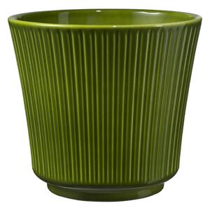 Ghiveci din ceramică Big pots Gloss, ø 12 cm, verde