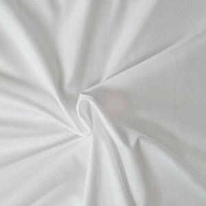 Cearșaf de pat Kvalitex Luxury collection din satin alb, 90 x 200 cm + 15 cm, 90 x 200 cm