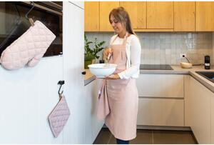 Set 3 prosoape din bumbac pentru bucătărie Tiseco Home Studio, 70 x 50 cm, roz